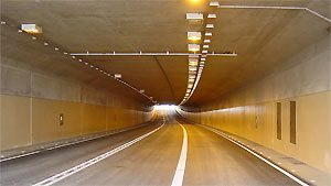 Tunnel Bietingen auf der B34