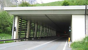 Tunnel Maienbachgalerie, Österreich