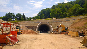 Tunnel Rothenstein bei Jena (B88)